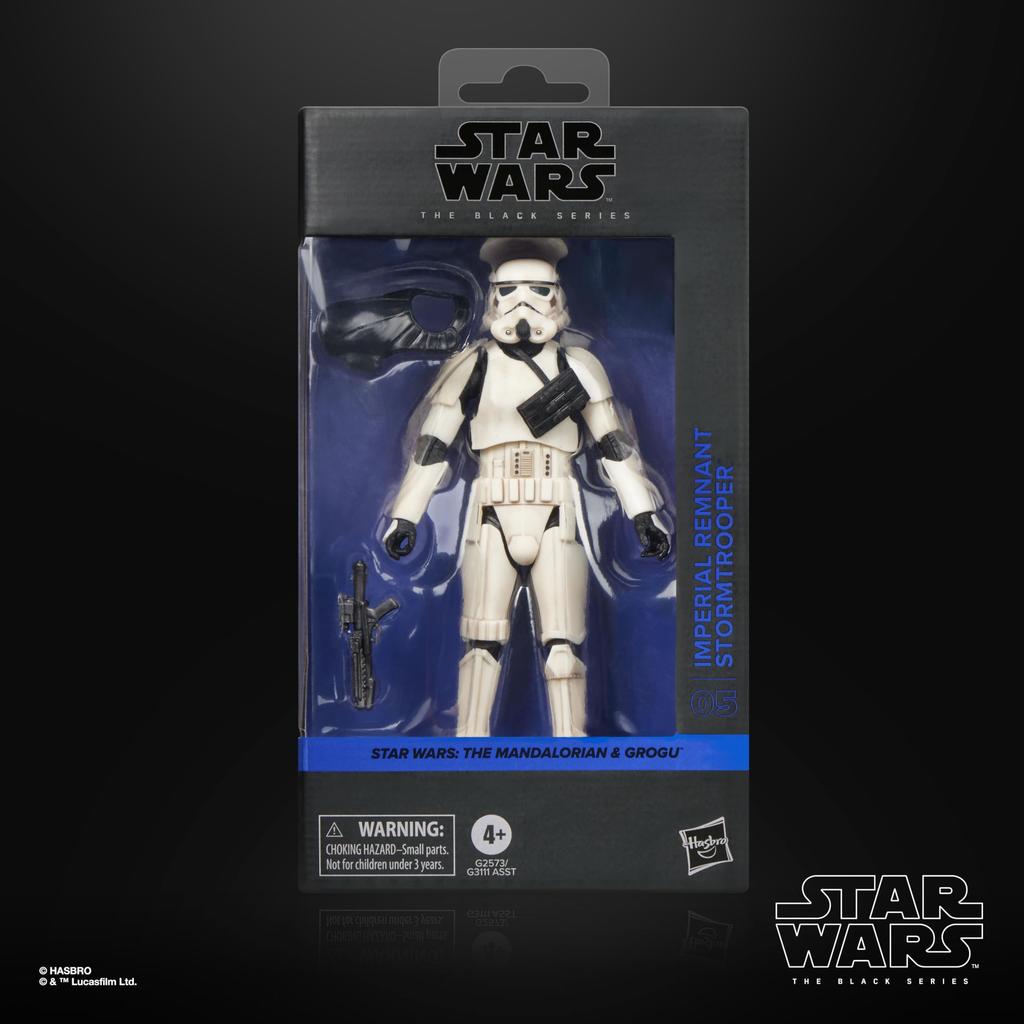 Hasbro STAR WARS Black Series Imperial Remnant Star The Mandalorian and Glogoo Premium Collection 15 cm Action Figure G2573 Stormtrooper, Wars