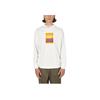 Li Ning Sports Fashion Series AW20 Paris Fashion Week Logo Round Neck Loose Long Sleeve Sweatshirt Men Sweatshirt Off-White AHSQ623-5