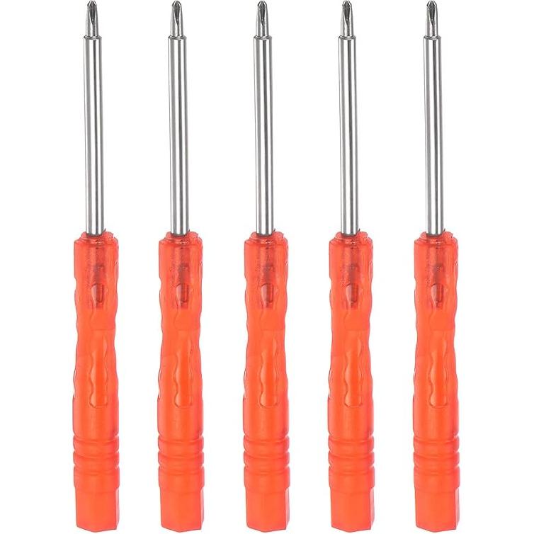 uxcell Mini Phillips Screwdriver, 3.0mm Cross Head for Watch Eyeglasses Electronics Repair, 5 Pcs