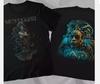 Meshuggah The Violent Sleep of Reason Vintage Rzadki Czarny Dwustronny T-shirt