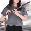 Pluggable Bitter Bamboo Flute Dizi Traditional Handmade Chinese Musical Woodwind Instrument Key of C Study Level