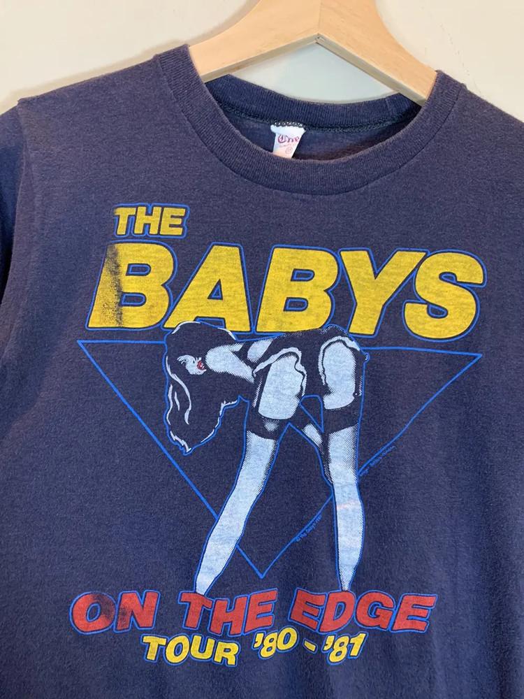 

RARE Vintage 1980 The Babys On The Edge Tour Art PA104 FREE SHIPPING Unisex T-Shirt XXL