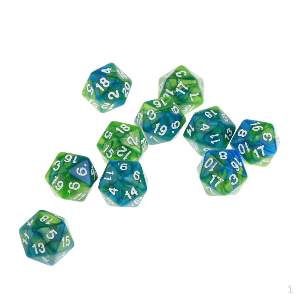 Polyhedral D20 20-Sided for DND RPG