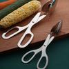 Salad and Cake Serving Tongs with Scissor Mechanism Salad Tongs Suitable for Comfortable Operations Various Setting