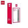 Deli 0.7mm Retractable Ballpoint Pen, Soft Grip