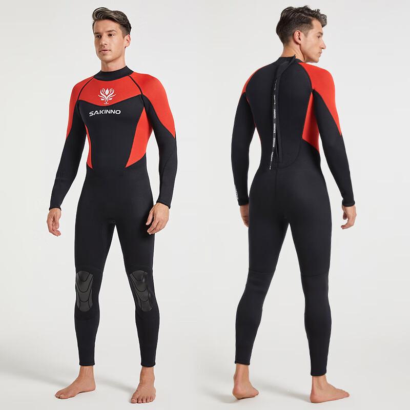 SAKINNO Men's 3mm Full Body Wetsuit