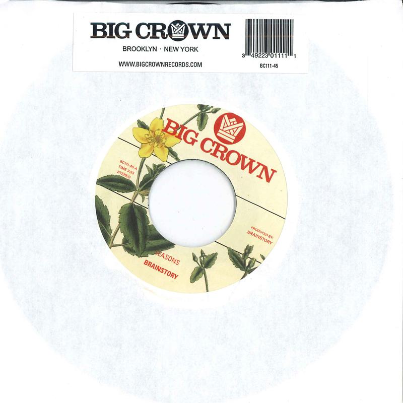 

7inch Record BRAINSTORY - Seasons BC11145 Big Crown Recor 2021 US Rock