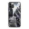 Custodia in vetro temperato per moto da cross e sport per iPhone 12, 11 Pro Max, 13, 12 Mini, Fundas X Xr Xs Max, 8, 7, 6s Plus, Shell Fundas
