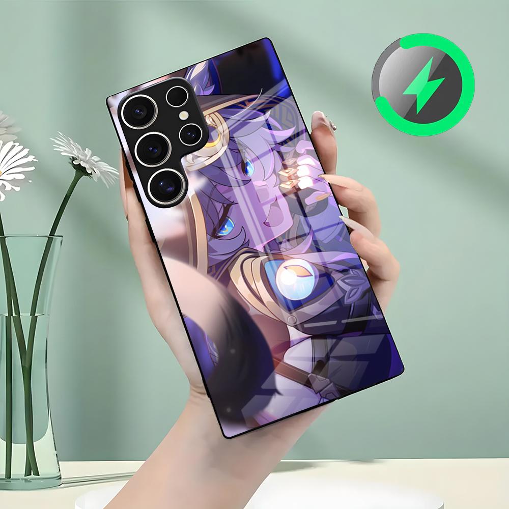 

Honkai Star Rail Character Phone Case For Samsung S26 S25 S24 S23 S22 S21 S20 Edge Ultra Plus FE For Magsafe Glass Case Galaxy S25 FE