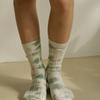 SOOPUI Plants Tie-dye Socks In Green