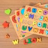 Cross-border Montessori Wooden Alphabet Puzzle for Kindergarten Children - Educational Hand-Grasp Toy
