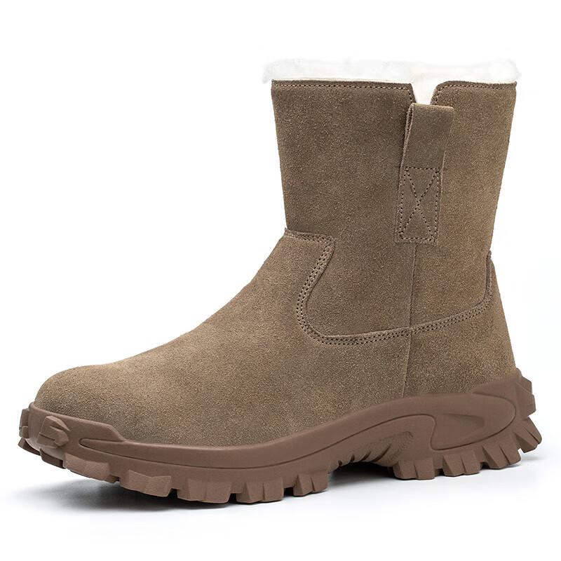 Fucheng Men s Winter Warm Safety Boots 45