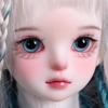 Cute Blue Gold Glass Eyes 2 Colors DIY Doll Making Crafts New Textured Glass Eyeball  For BJD Dolls