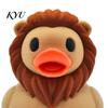 Miniature Animal Statues Cute Lion Duck Figurine, 3D Printed Desktop Ornament, Creative Decorative Tabletop Items Statue for Car Dashboard Shelf