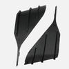 1 Paire Cache-Grille de Phare Antibrouillard Avant de Voiture Cadre Garniture Capuchon Contour Capot Couvercle Pour Hyundai Pour Elantra 2024-2025 86563-AACD0