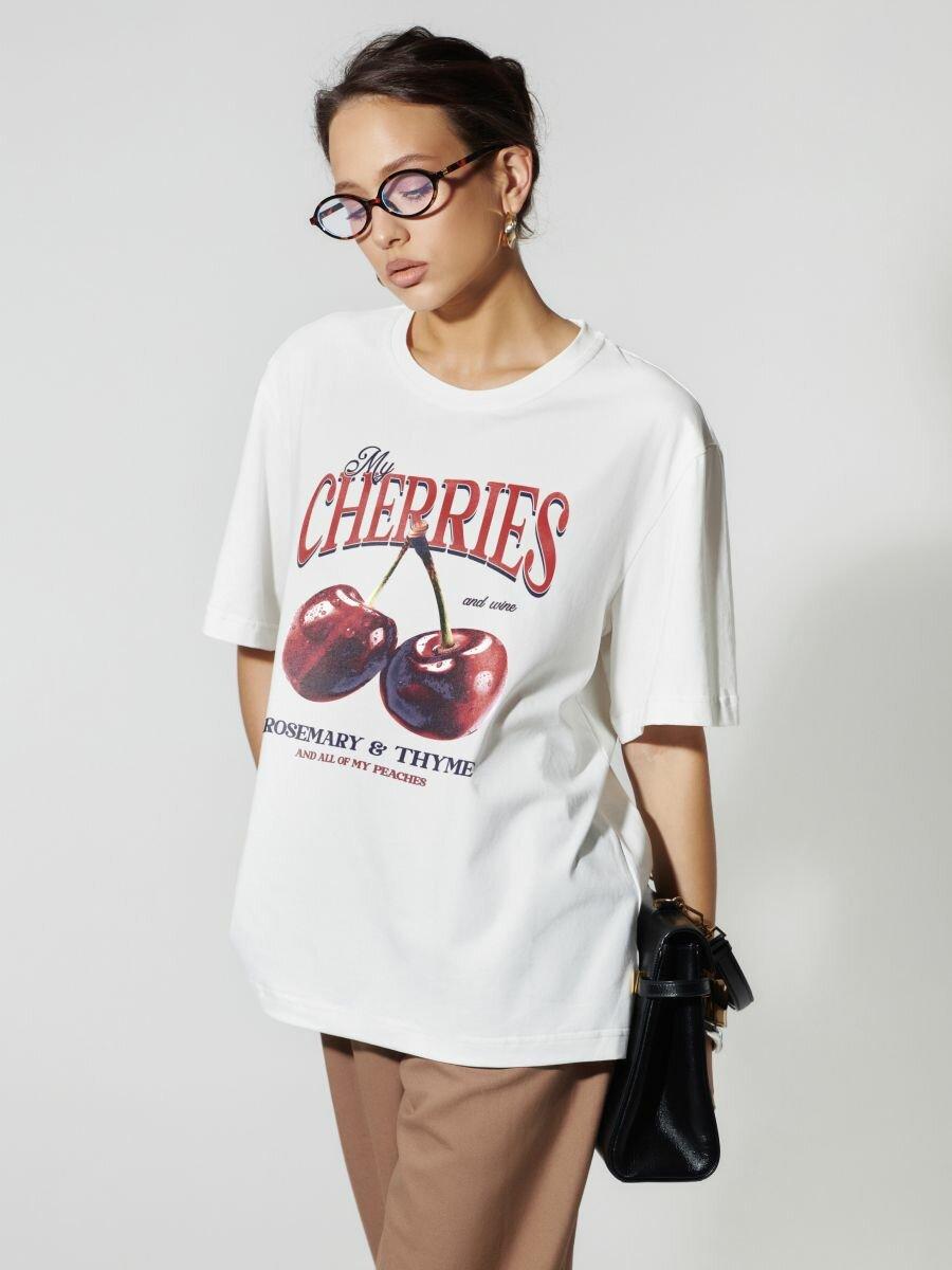 NOT TODAY print T-shirt S