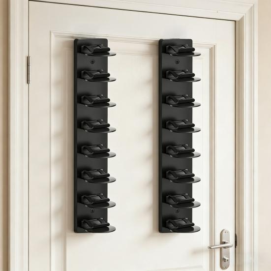 Hat Storage Rack Holds 8 Hats Wall Mountable Space Saving Hat Organizer Large Capacity Rack for Baseball