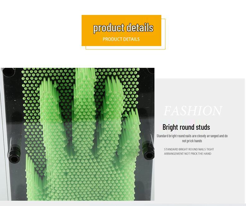 3D Magic Handprint Pin Art Toy - Creative Hand Model Figurine Birthday Gift