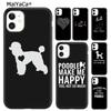 MaiYaCa Funny Poodle Dog Lovers Phone Case Cover For iPhone 17 Air 16 16e 15 Plus 11 12 13 14 Pro Max Coque