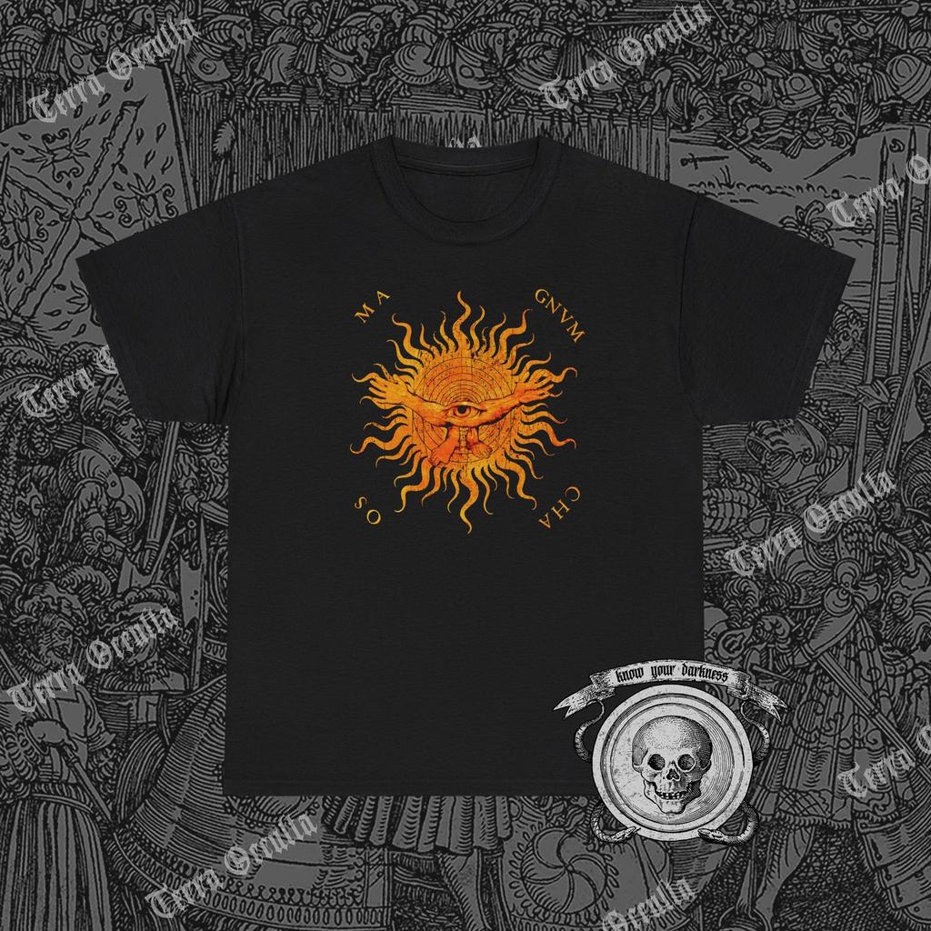 Magnum Chaos Shirt, Lorenzo Lotto Alchemical Symbol, Esoteric Philosophy Design