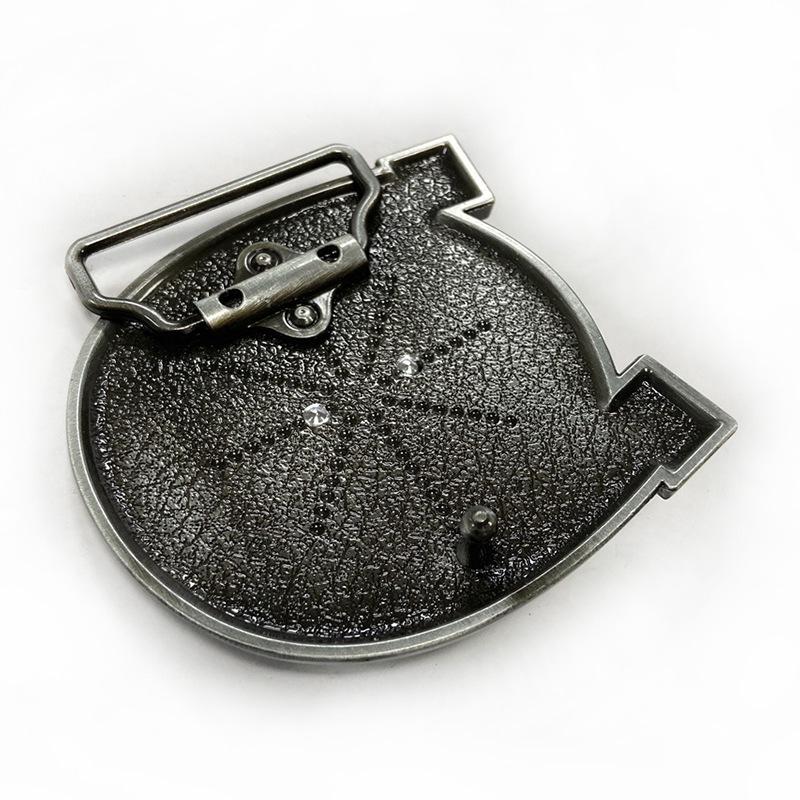 Punk Style Horseshoe Animal Belt Buckle: Fashion Alloy Accessory