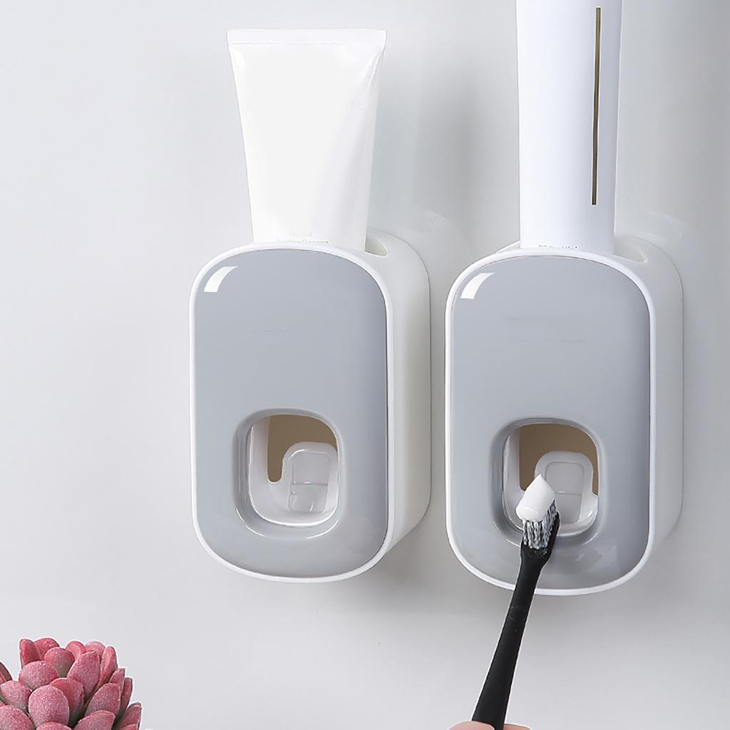 Automatic Toothpaste Dispenser Wall Mounted Toothpaste Squeezer for Household Bathroom