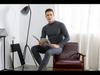 Men's Plus Velvet Thickened Thermal Underwear Set for Middle-aged and Elderly - High-collar Autumn Top and Pants