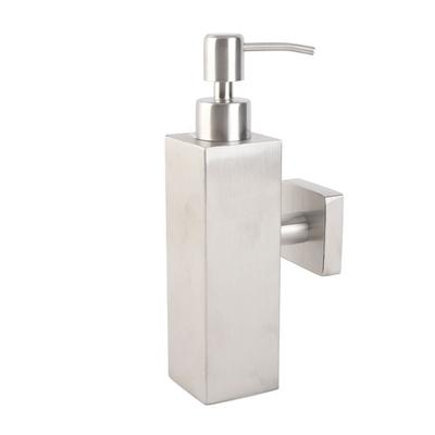 Silber Seifenspender Edelstahl Lotion Spender Flüssigseifenspender Zuhause Hotel Restaurant