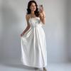 2025 Summer Women's Sling Backless High-Waist Slim Dress