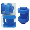 Wear-Resistant Trampoline Caps Professional Trampoline Rod Cover Trampoline Tube Caps Small Trampoline Replacements Set
