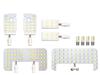 Pure White LED Room Lamp for 150 Series Prado and GRJ151 TX-L (5-Passenger Only) TRJ150, GRJ150,