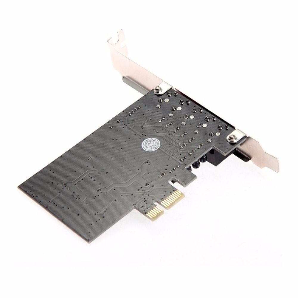 PC Computer CMI8738 PCI-E8738 6 Channel Adapter Sound Card Audio Digital PCIE