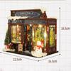 Christmas Gift DIY Big Doll House Wooden Miniature Furniture Dollhouse Handmade Home Model Assembly Toys for Children