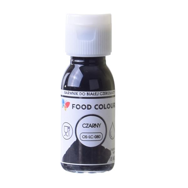 Barwnik Spożywczy Do Czekolady I Mas Tłustych Czarny 18Ml