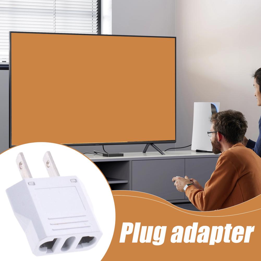 NEW Converter USA Euro Small Travel Plug Connector Grounded AU US to EU Plug Adapter 6A European America to Australia Plug