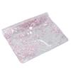 Large Makeup Bag PVC Quicksand Bling Cosmetic Bag Makeup Button Pouch for Daily Life Travel