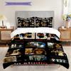Abba Classic Album Collection Bedding (1 * duvet cover + 2 * pillowcase, without core) 2D Flat Christmas birthday gift Soft and comfortable