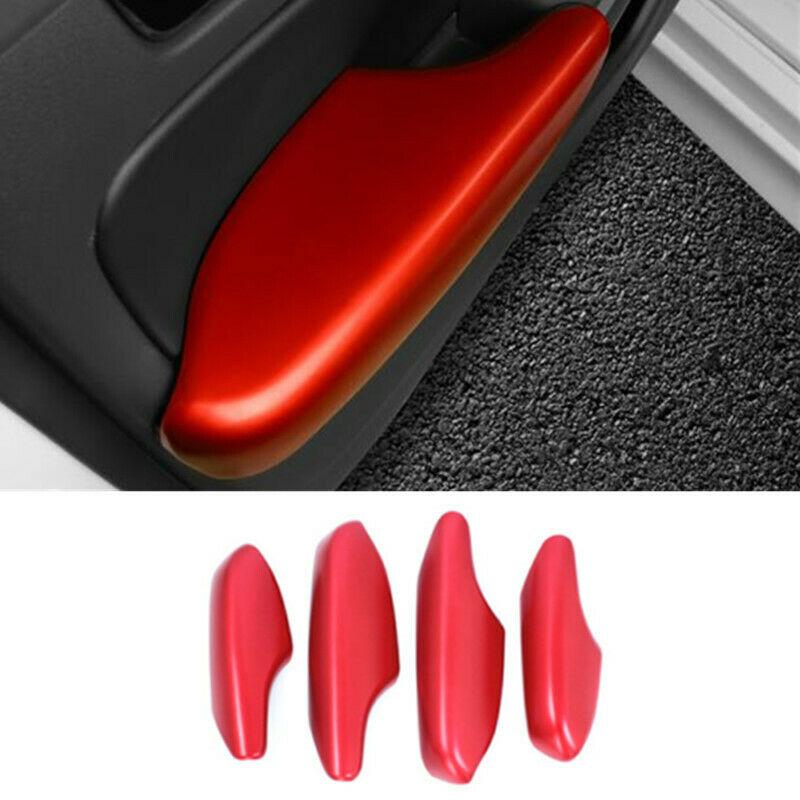 For Honda Civic 11th Gen  Car Door Armrest Panel Cover Trim Door Handle Bowl Frame Cover Trim ABS Carbon Fiber Car Styling