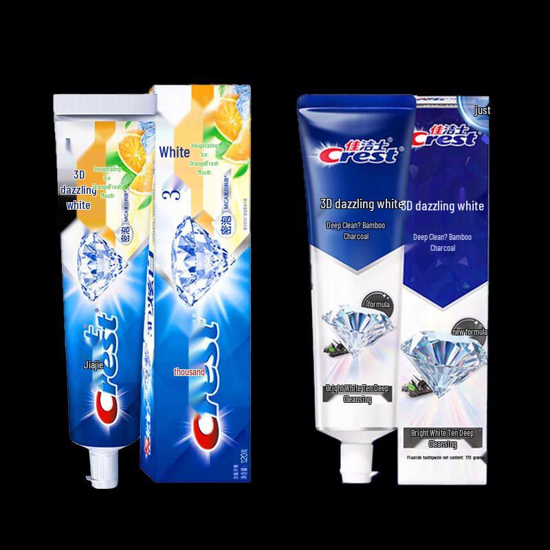 Crest 3D White Toothpaste Duo Pack