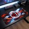 AC Mailand Bedrucktes Großes Mauspads, Rutschfeste Weiche Gummi Gaming Schreibtischmatte für Büro Laptop Computer Dekor