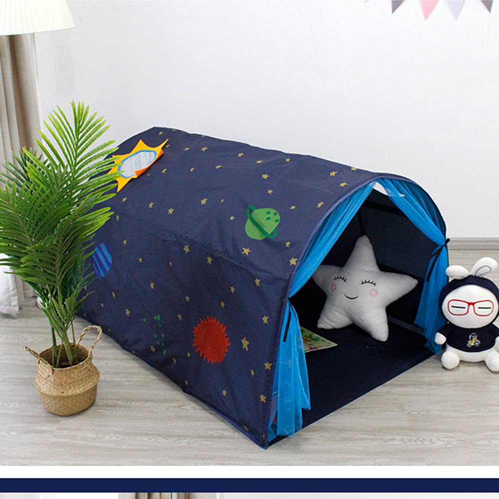OSC Kids Tent Bed Tent Indoor Tent Sleeping Tent Playhouse Kids Play Tent with Net Privacy Space Game House Sleeping Bag Tent Christmas with Birthday