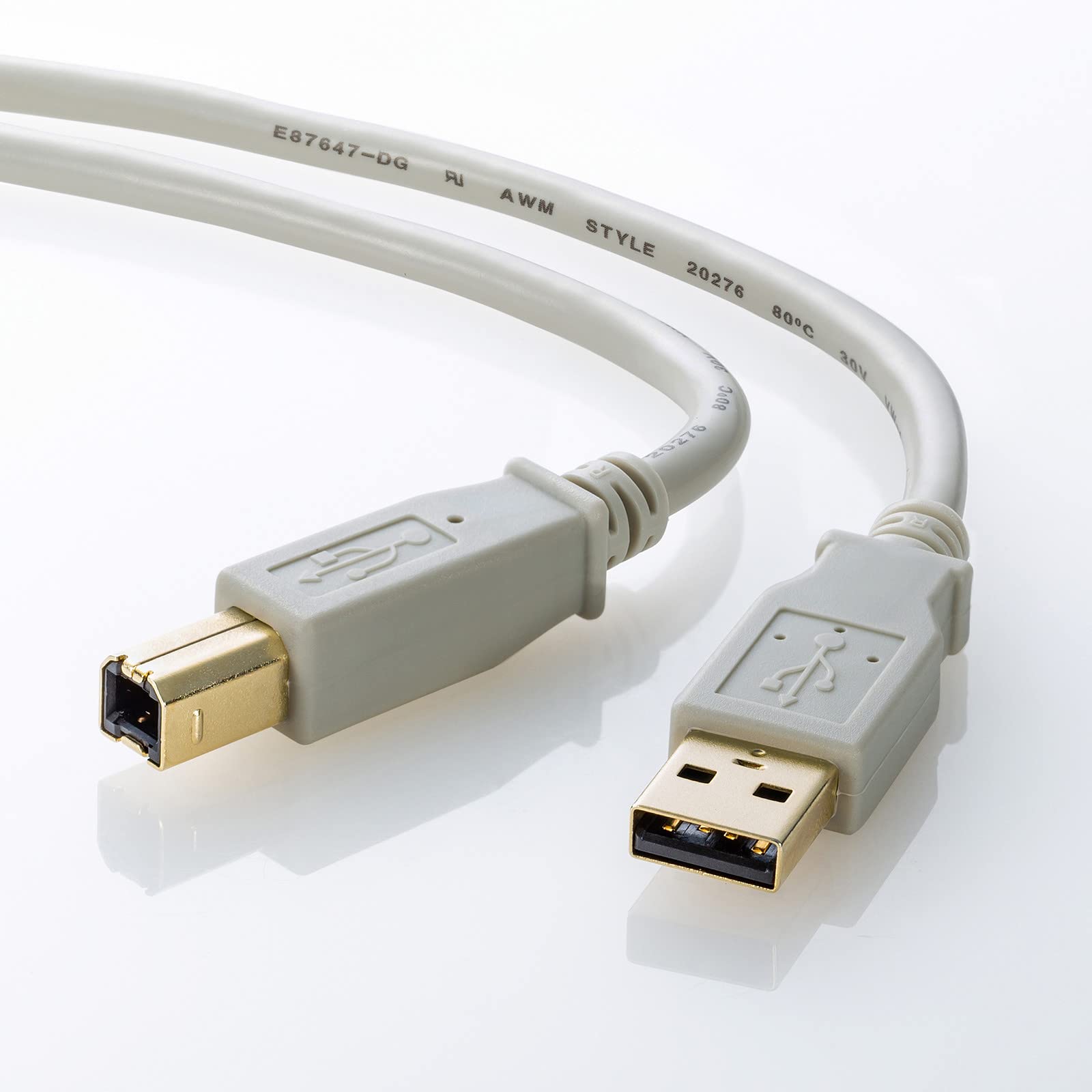

Кабель питания Sanwa USB2.0 (Светло-серый/3м) КУ20-3НК2