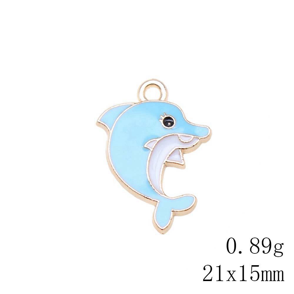 Valentine's Day Charms For Bracelet Flamingo Mermaid Enamel Charms Pendant Home Garden Pendants For Bracelets