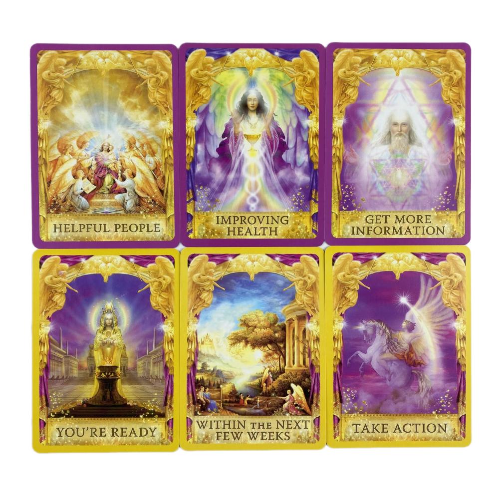 Răspunsurile Oracle Cards Divination Deck Versiuni în engleză Ediție Tarot Tarot Jocuri de masă pentru petrecere