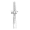 Steel Ruler Positioning Block 45 degrees  90 degrees  Accurate Steel Ruler Positioning Adjuster Scribing Locator for