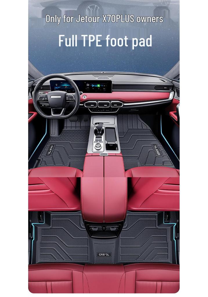 Jetour X70 PLUS: TPE Floor Mats & Accessories for 25 Models - Fully Enclosed Modification Parts