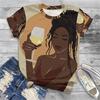 Bohemia Girl 3d Printed Kids Adult T-shirt Summer Women's Casual Outdoor Girl Short Sleeve Tees Top Pullover