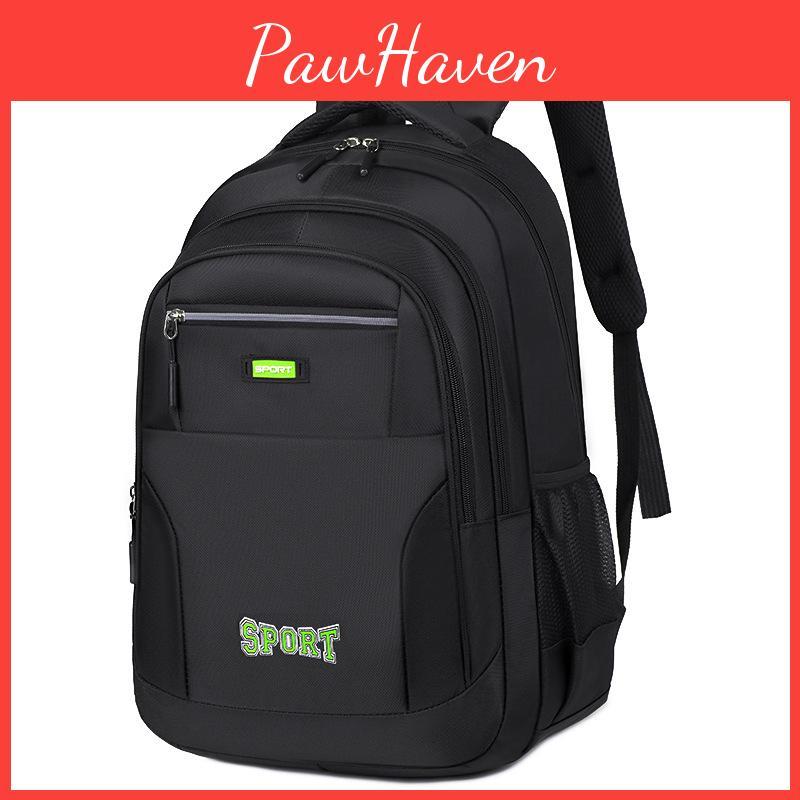 With Multipurpose Backpack Polyester Lining And Color Block Pattern School For