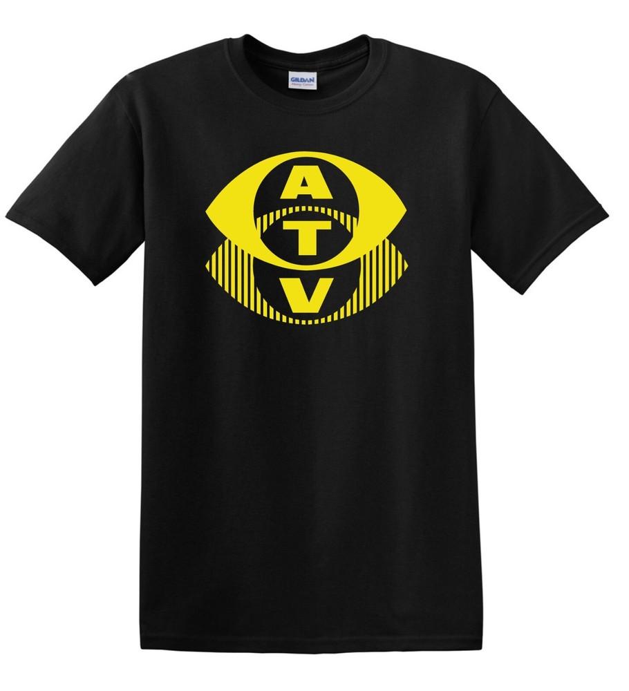ATV Midlands Retro Associated Television  TV  UK T-shirt Unisex T-Shirt M