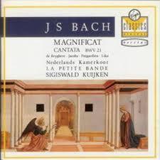 

CD J S BACH - Magnificat Cantata Bwv21 VC7907792 Virgin Classics 1989 Europe Classical Used
